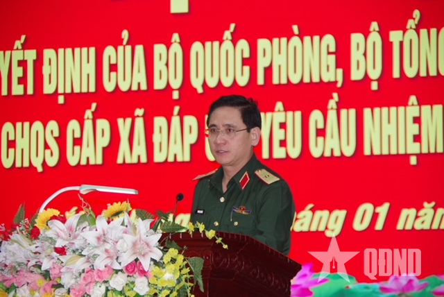 Đắk Lắk: 102 cán bộ Quân đội giữ chức Chỉ huy trưởng Ban CHQS xã, phường